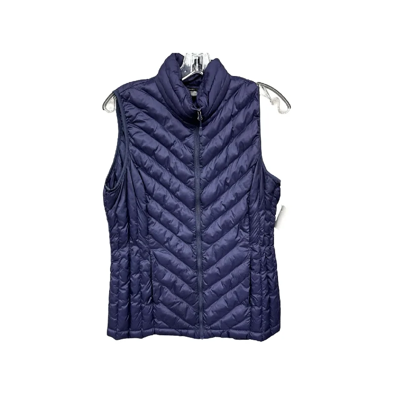 Men's Coats for Winter CampingVest Puffer & Quilted By 32 Degrees In Blue, Size: M