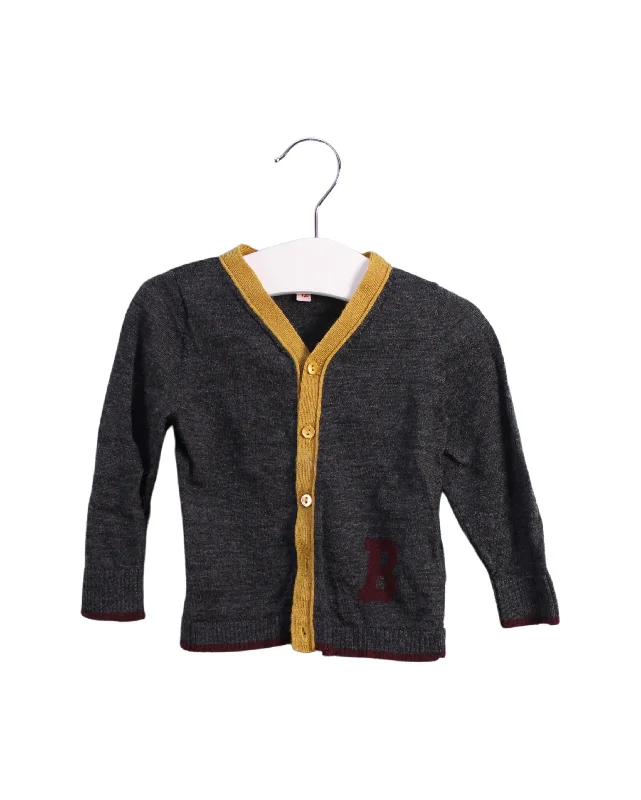 Men's Sweaters with Ribbed CuffsBonpoint Cardigan 6-12M