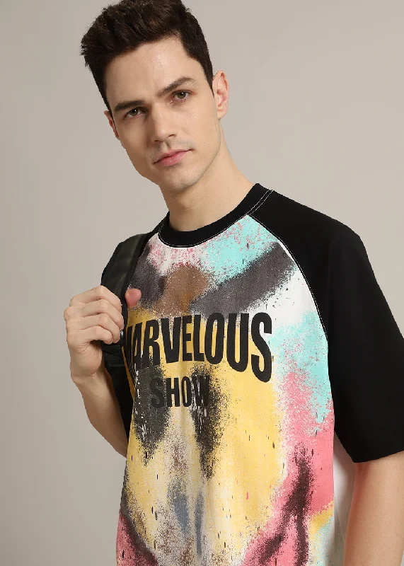 Men's Shirts with Antimicrobial TreatmentMarvellous Raglan Sleeve Oversized T-shirt Men's Shirts with Antimicrobial TreatmentMarvellous Raglan Sleeve Oversized T-shirt
