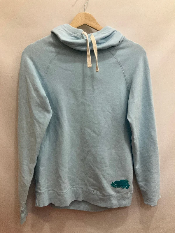 Men's Hoodies with Water-Repellent FabricSweatshirt Hoodie By Cmb In Blue, Size: S