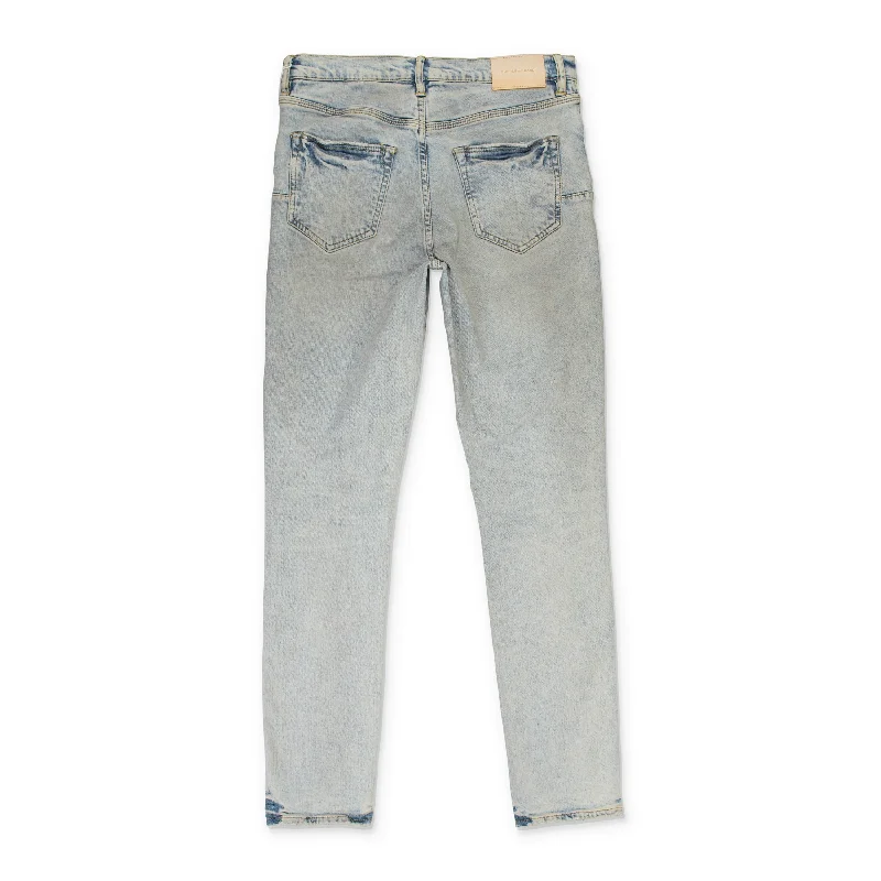 Elegant Men's JeansFADED LIGHT Indigo SKINNY JEANS