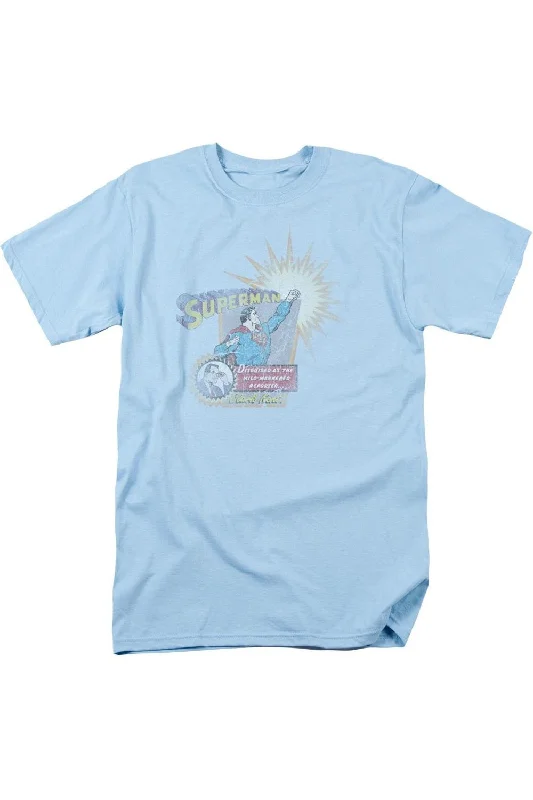 Men's Shirts for HikingSuperman Ingenious Disguise Short Sleeve Adult Tee / T-Shirt