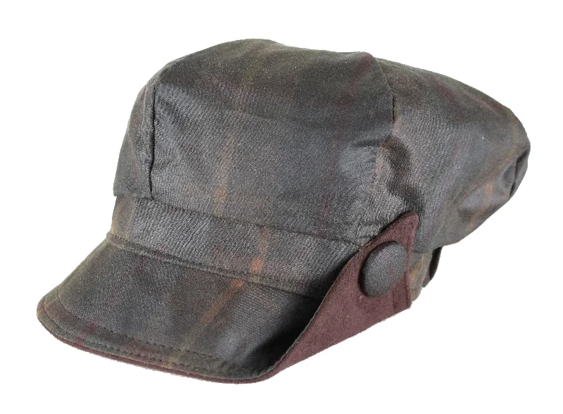 Kids' Baseball Caps with LogosHW90 - Women's Lilly Tartan Wax Hat - HONEY