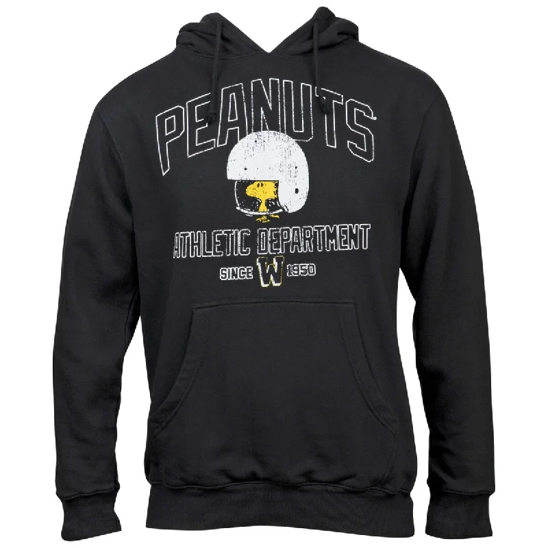 Men's Sweaters with Cable PatternsPeanuts Athletics Department Woodstock Character Sweatshirt Men's Sweaters with Cable PatternsPeanuts Athletics Department Woodstock Character Sweatshirt