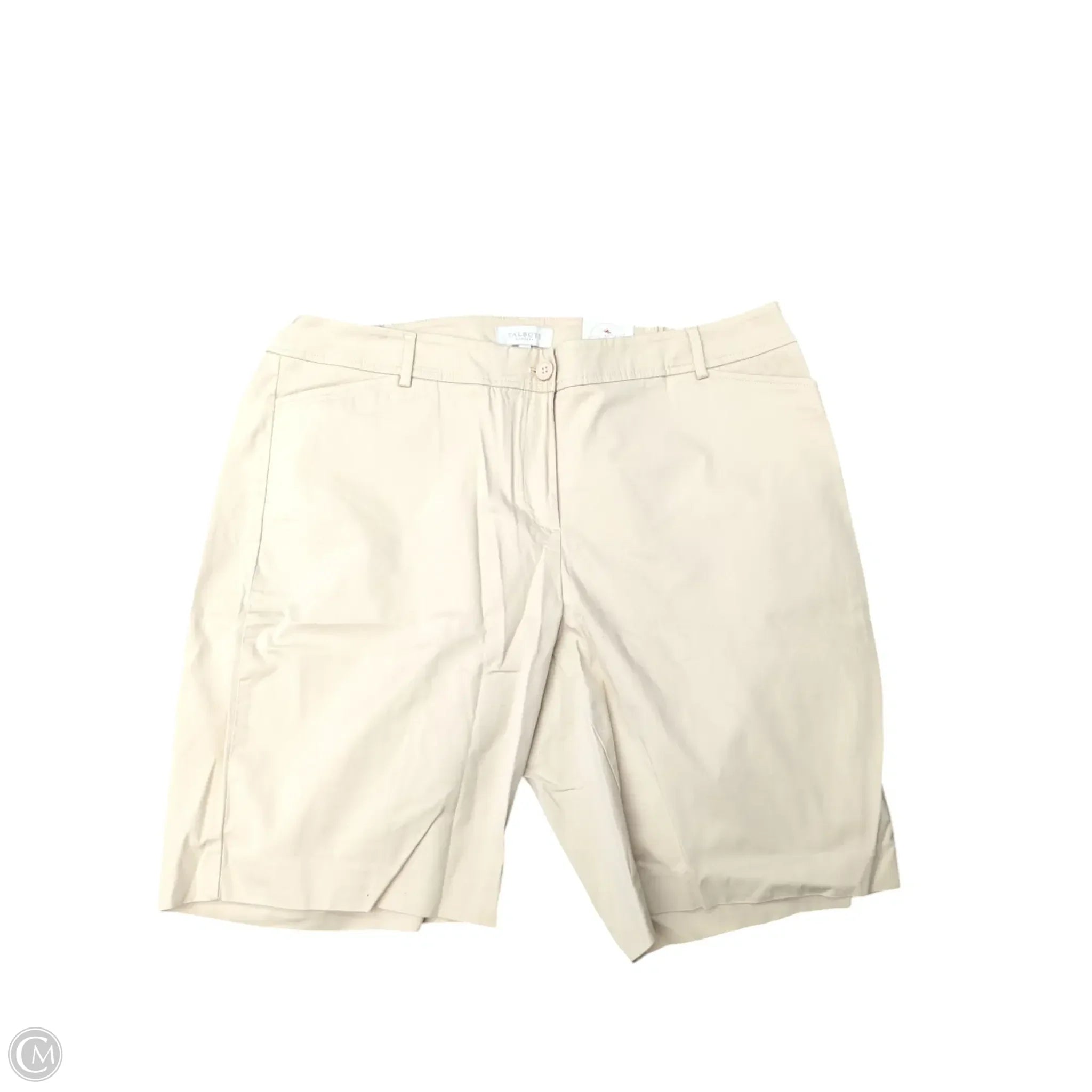 High-Quality and Long-Lasting Men's Denim ShortsShorts By Talbots In Tan, Size: 18