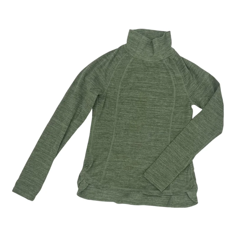 Men's Hoodies for LoungingAthletic Sweatshirt Collar By Avalanche In Green, Size:M