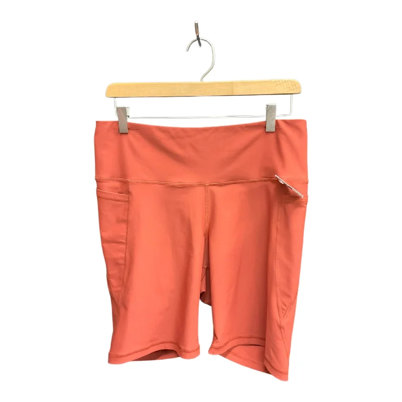 Men's Comfortable Elastic Waistband ShortsAthletic Shorts By Old Navy In Orange, Size: Xl Men's Comfortable Elastic Waistband ShortsAthletic Shorts By Old Navy In Orange, Size: Xl
