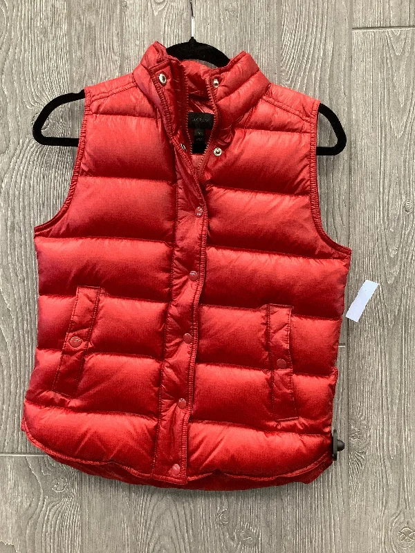 Men's Coats for Rainy WeatherVest Puffer & Quilted By J. Crew In Red, Size: Xs