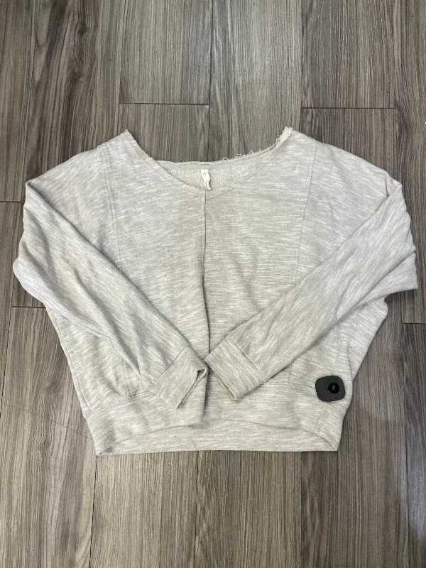Men's Hoodies for Outdoor ActivitiesSweatshirt Crewneck By Wishlist In Grey, Size: S