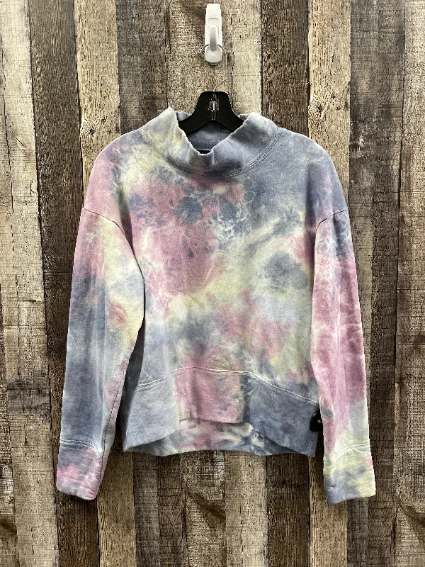 Men's Hoodies with Built-In HeadphonesSweatshirt Collar By Almost Famous In Tie Dye Print, Size: M Men's Hoodies with Built-In HeadphonesSweatshirt Collar By Almost Famous In Tie Dye Print, Size: M