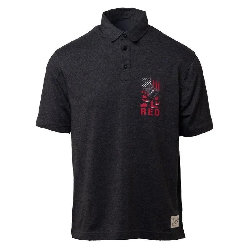Men's Shirts with Pin CollarsRED Friday Cruiser Polo - Heather Black