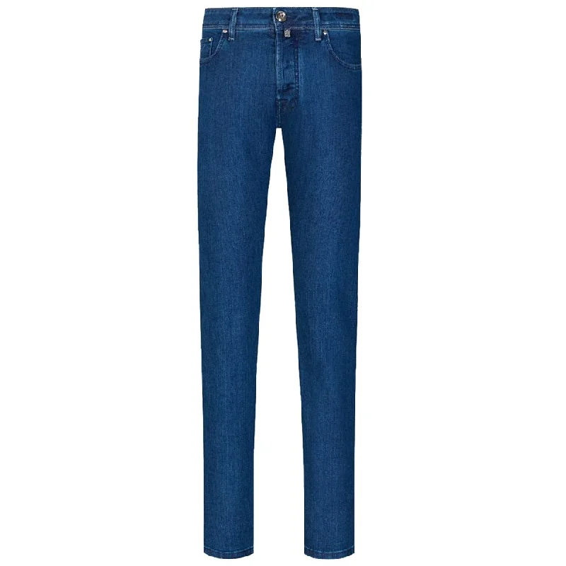 Elegant Men's JeansJacob Cohen  Cotton Men's Slim Men's Jeans