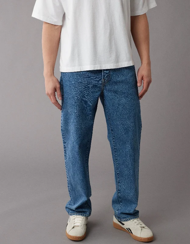 Men's Jeans with a Distressed LookAE EasyFlex Loose Jean