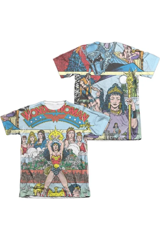 Striped Men's TopsJustice League of America No 1 Cover (Front/Back Print) Adult Poly/Cotton Short Sleeve Tee / T-Shirt Striped Men's TopsJustice League of America No 1 Cover (Front/Back Print) Adult Poly/Cotton Short Sleeve Tee / T-Shirt