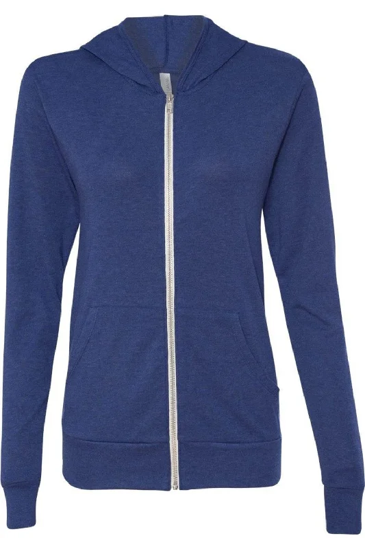 Men's Shirts with Roll-Up SleevesBELLA + CANVAS Triblend Lightweight Full-Zip Hooded Long Sleeve Tee Men's Shirts with Roll-Up SleevesBELLA + CANVAS Triblend Lightweight Full-Zip Hooded Long Sleeve Tee