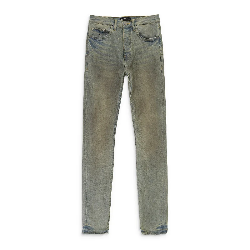 Latest Men's Jeans TrendsSTRAIGHT LEG LIGHT DIRTY WAX Indigo SKINNY JEANS