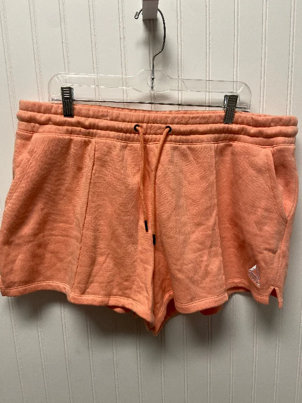 Athletic-Inspired Men's Workout and Running ShortsAthletic Shorts By Reebok In Peach, Size: 1x Athletic-Inspired Men's Workout and Running ShortsAthletic Shorts By Reebok In Peach, Size: 1x