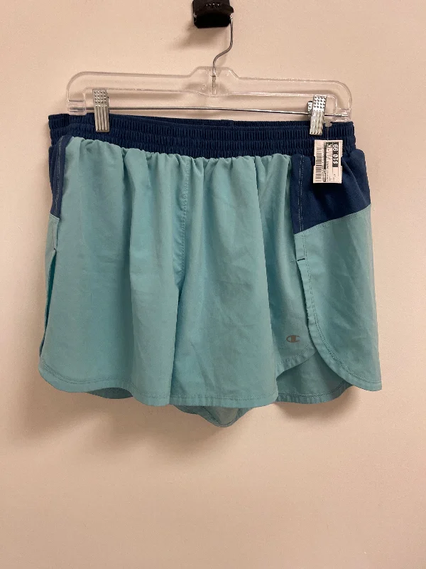 Modern and Trendy Men's Fashion ShortsAthletic Shorts By Champion In Blue, Size: 2x