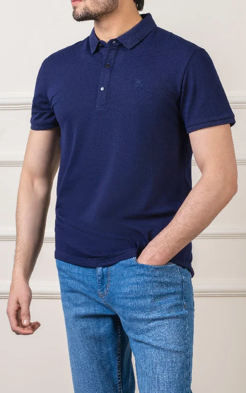 Men's Unique and Designer TopsEXECUTIVE POLO NAVY BLUE
