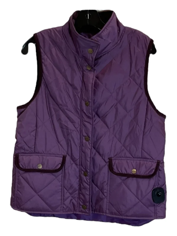 Men's Coats for Big and TallVest Puffer & Quilted By Evan-picone In Purple, Size: M