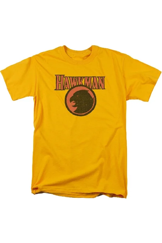 Men's Shirts with Asymmetrical HemlinesJustice League of America Rough Hawk Short Sleeve Adult Tee / T-Shirt Men's Shirts with Asymmetrical HemlinesJustice League of America Rough Hawk Short Sleeve Adult Tee / T-Shirt