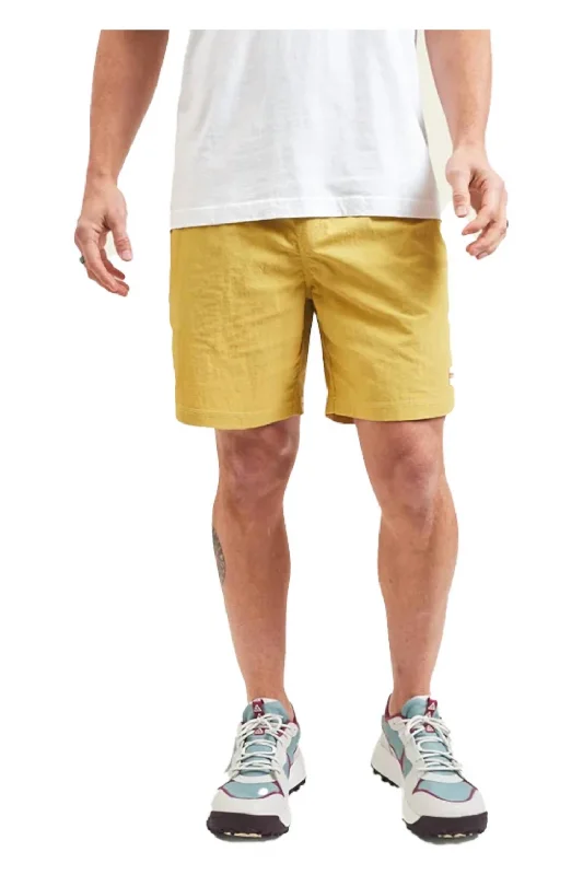 Men's Versatile Outdoor Adventure ShortsSalado Shorts In Old Gold