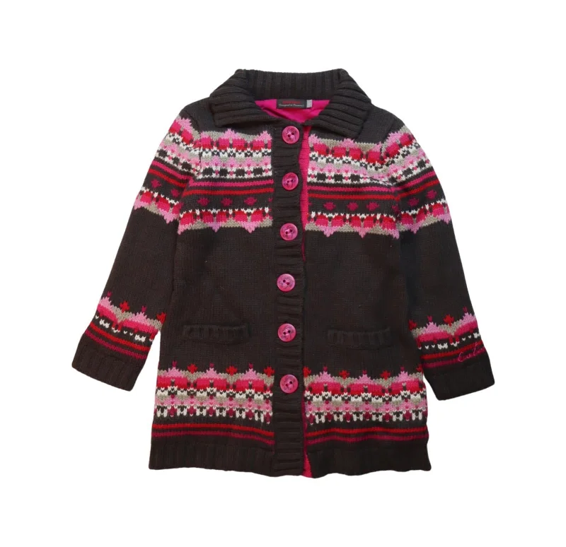 Men's Sweaters with Built-In ScarvesCatimini Cardigan 6T