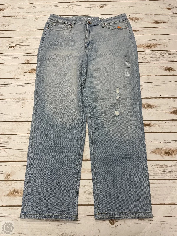 Best Selling Men's Jeans BrandsJeans Straight By Sonoma In Blue Denim, Size: 14