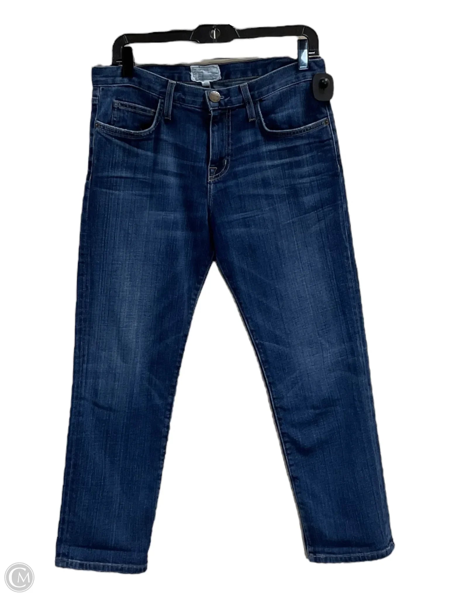 Comfortable Men's JeansJeans Straight By Current Elliott In Blue Denim, Size: 2