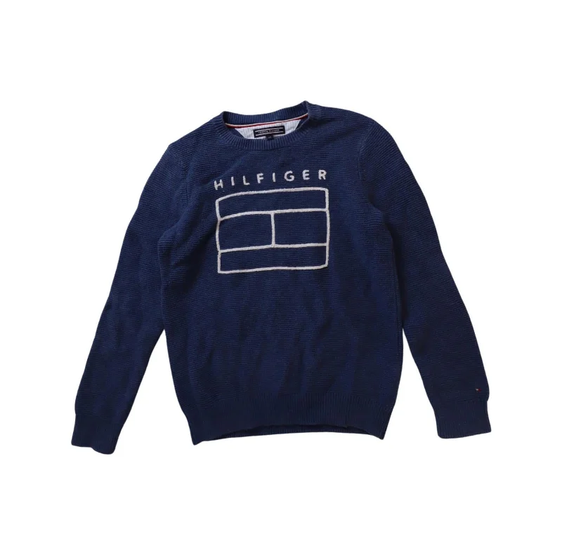 Men's Sweaters with Pleated DesignsTommy Hilfiger Knit Sweater 8Y (128cm)
