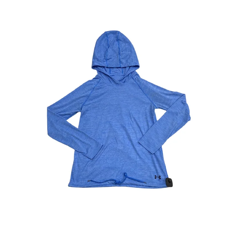 Men's Hoodies with Pass-Through PocketsAthletic Sweatshirt Hoodie By Under Armour In Blue, Size: S Men's Hoodies with Pass-Through PocketsAthletic Sweatshirt Hoodie By Under Armour In Blue, Size: S
