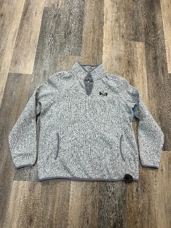 Men's Hoodies for CampingSweatshirt Collar By L.l. Bean In Grey Size: XL