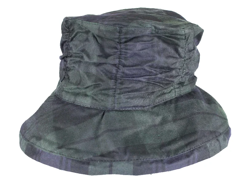 Quilted Winter HatsHW69 - Women's Tartan Chelsea Hat - BLACKWATCH