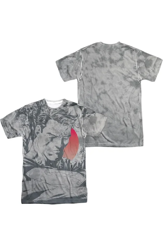 Men's Shirts with Animal PrintsSuperman New Day Dawning (Front/Back Print) Short Sleeve Adult 100% Poly Crew Tee / T-Shirt Men's Shirts with Animal PrintsSuperman New Day Dawning (Front/Back Print) Short Sleeve Adult 100% Poly Crew Tee / T-Shirt