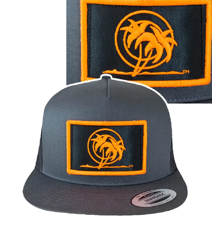 Retro Baseball Caps"Classic Palm Patch" Trucker Hat