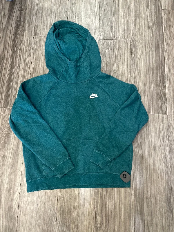 Lightweight Men's Running HoodiesSweatshirt Hoodie By Nike Apparel In Green, Size: M Lightweight Men's Running HoodiesSweatshirt Hoodie By Nike Apparel In Green, Size: M