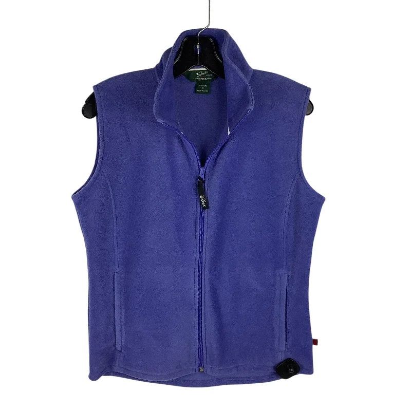 Best Men's Leather CoatsVest Fleece By Woolrich In Purple, Size: S