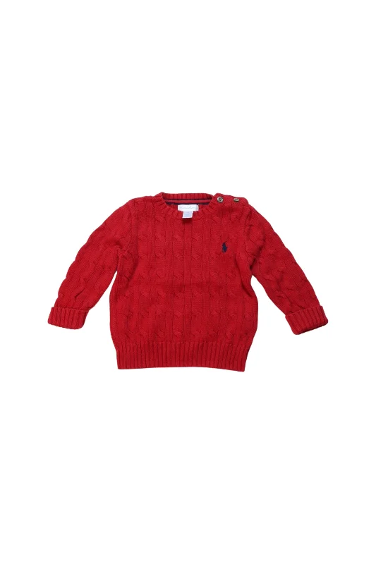 Trendy Men's Oversized SweatersRalph Lauren Knit Sweater 12M