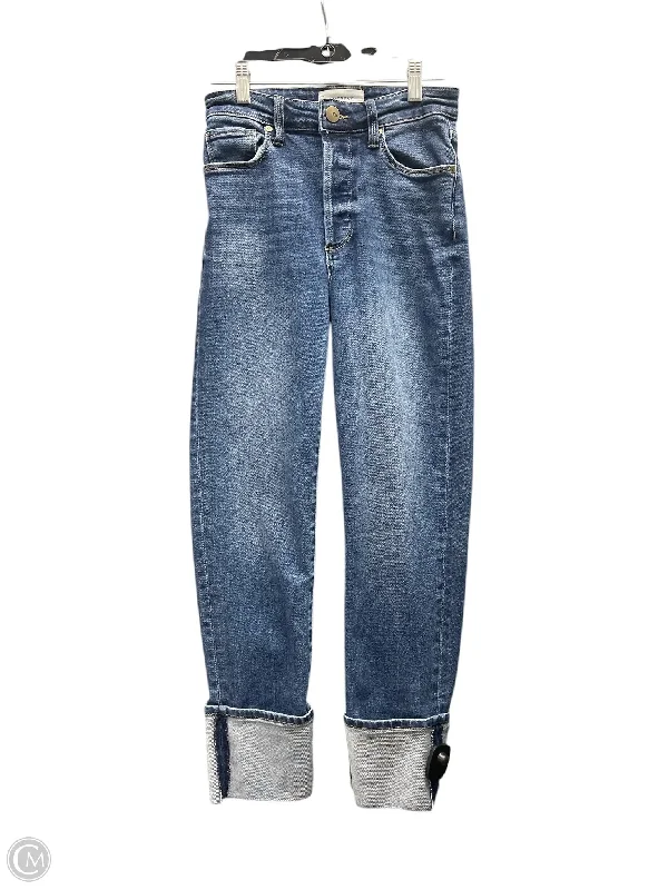 Hipster Men's JeansJeans Straight By Evereve In Blue Denim, Size: 0