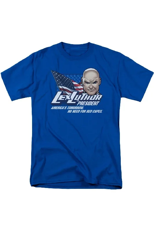 Men's Shirts with Wrinkle-Resistant FabricSuperman Lex For President Short Sleeve Adult Tee / T-Shirt Men's Shirts with Wrinkle-Resistant FabricSuperman Lex For President Short Sleeve Adult Tee / T-Shirt