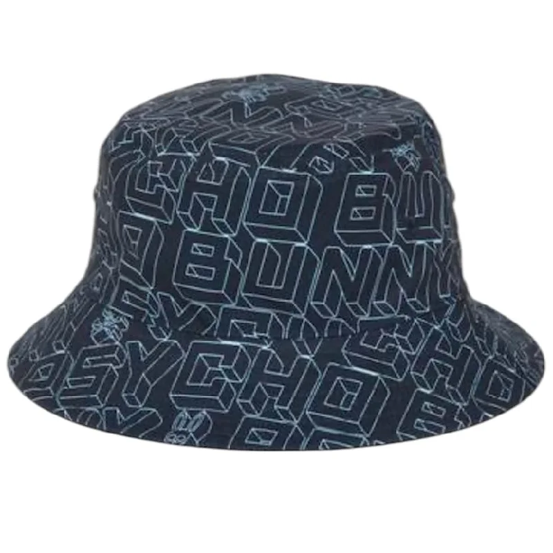 Girls' Beanie HatsPsycho Bunny Dayton Reversible Bucket Hat (Navy) B6A213Y1HT