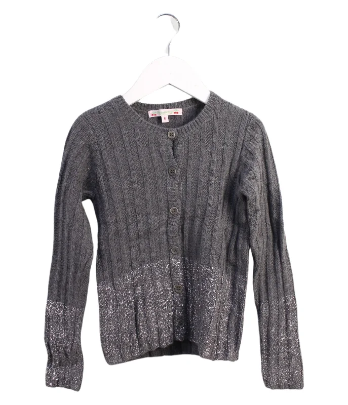 Men's Sweaters with Elastic WaistbandsBonpoint Knit Cardigan 6T