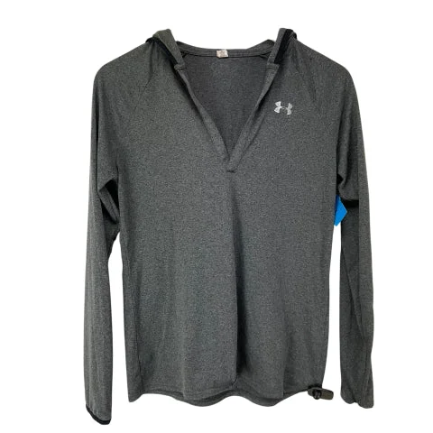 Men's Hoodies for Mild WeatherAthletic Sweatshirt Hoodie By Under Armour In Grey, Size: M Men's Hoodies for Mild WeatherAthletic Sweatshirt Hoodie By Under Armour In Grey, Size: M