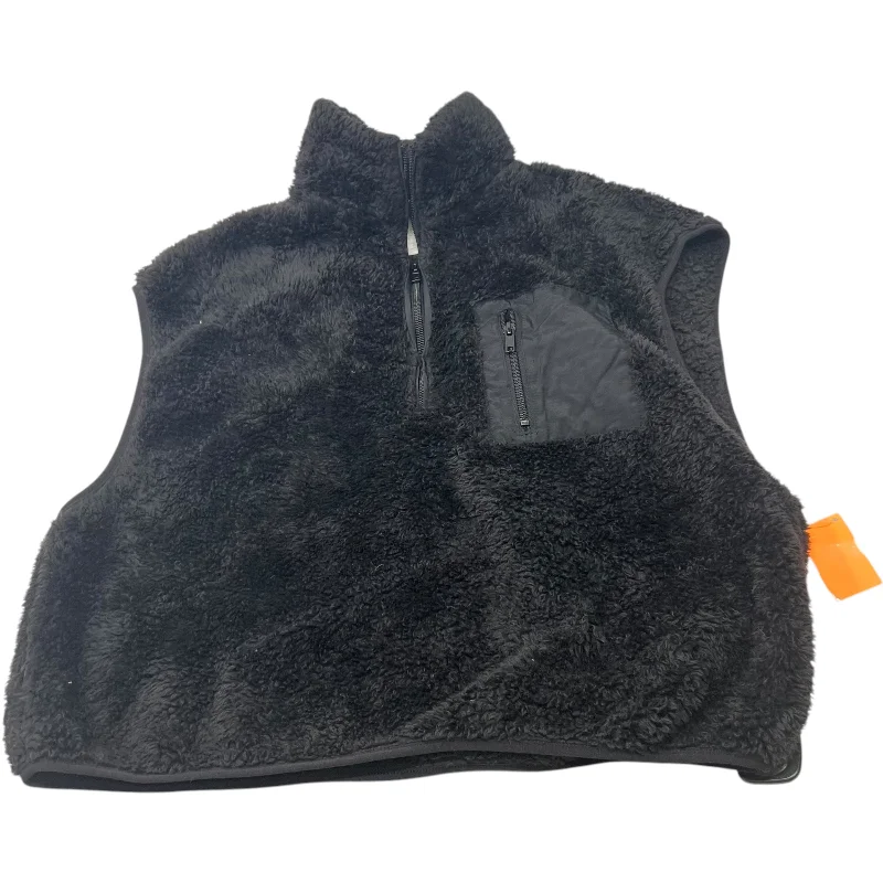 Men's Coats for Everyday WearVest Faux Fur & Sherpa By H&m In Black, Size: M