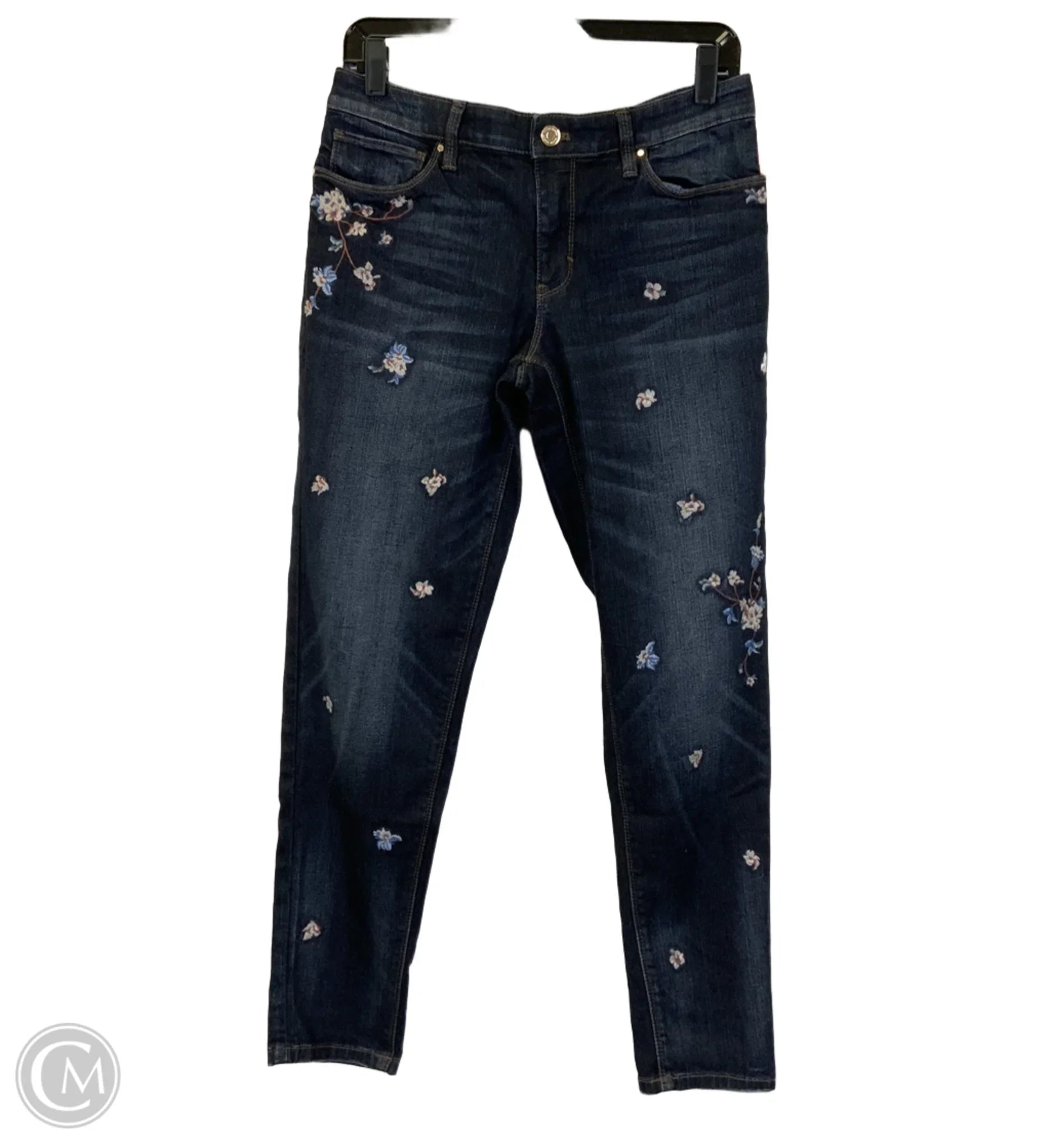 Designer Skinny Men's JeansJeans Boyfriend By White House Black Market In Blue Denim, Size: 10 Designer Skinny Men's JeansJeans Boyfriend By White House Black Market In Blue Denim, Size: 10