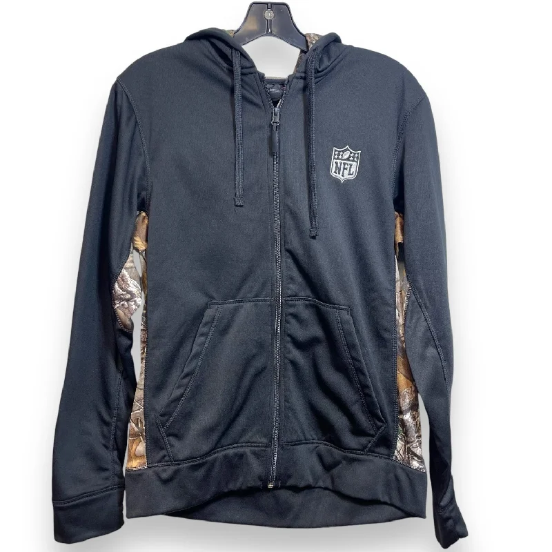 Men's Hoodies for SnowboardingNFL Sweatshirt Hoodie By Clothes Mentor In Black, Size: S