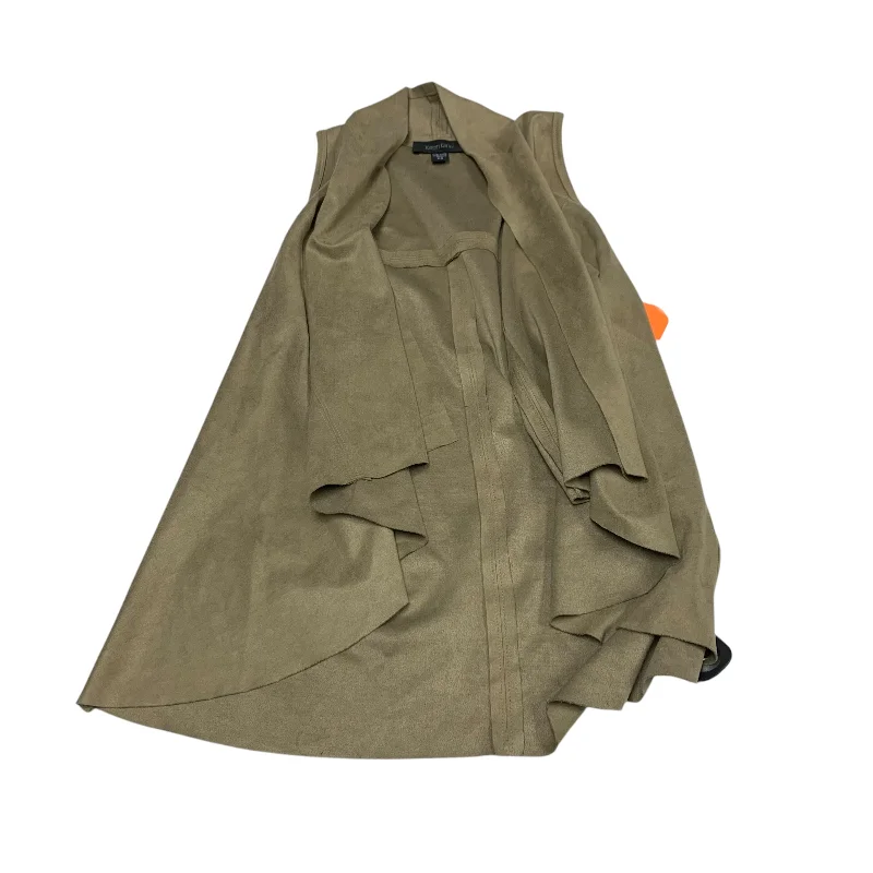 Men's Coats for Skinny MenVest Other By Karen Kane In Brown, Size: Xs
