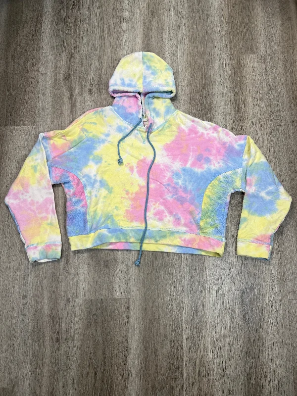 Casual Men's Zip-Up HoodiesSweatshirt Hoodie By Hem & Thread In Tie Dye Print, Size: L Casual Men's Zip-Up HoodiesSweatshirt Hoodie By Hem & Thread In Tie Dye Print, Size: L
