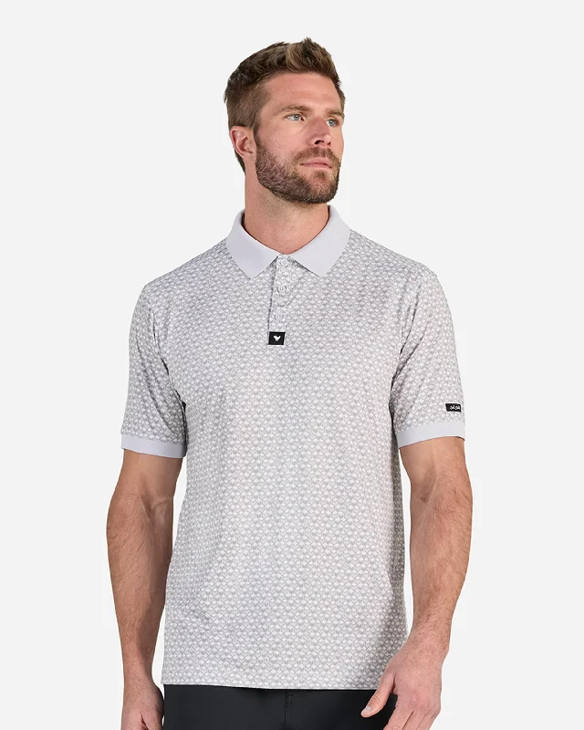 Men's Shirts with Embellished CollarsPathfinder - Ultimate Gray