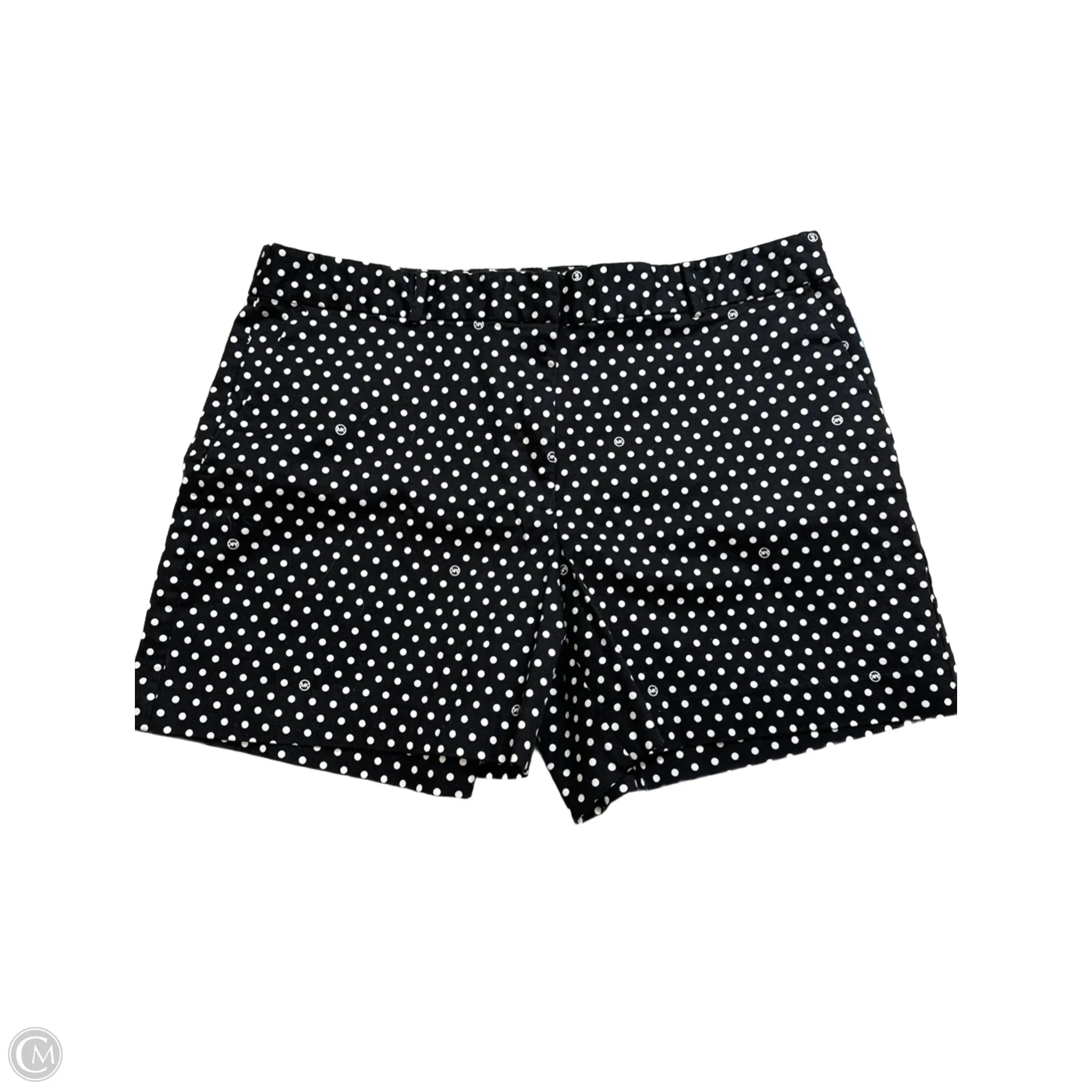 Short Men's Inseam Dress ShortsShorts Designer By Michael Kors In Polkadot Pattern, Size: 16